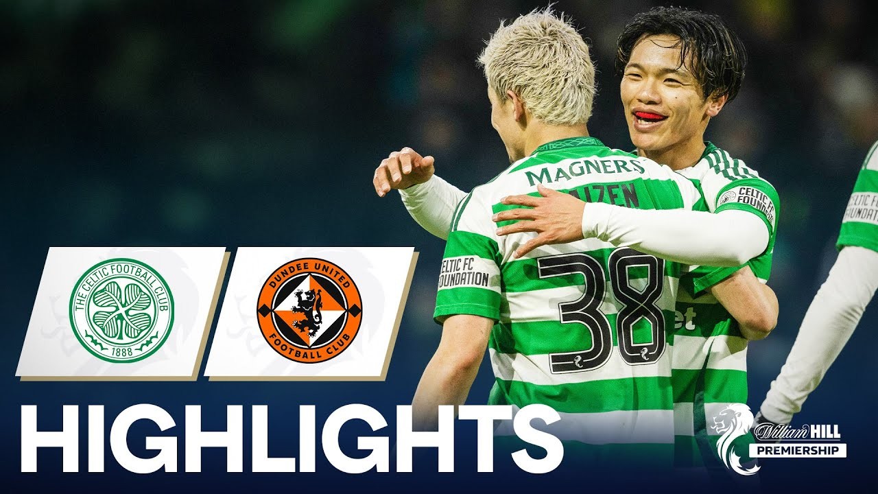 9 ม.ค. 68 ครบจบที่ liveball2567 ดูไฮไลท์ เซลติก ถล่ม ดันดี ยูไนเต็ด 2-0 ศึกสก็อตแลนด์ พรีเมียร์ลีก 09/01/2568