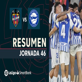 ไฮไลท์ฟุตบอลเซกุนด้า สเปน 2022/23 นัดชิงเพลย์ออฟเลื่อนชั้น อลาเบสบุกชนะเลบานเต้ 1-0 คว้าตั๋วสู่ลาลีกาสำเร็จ