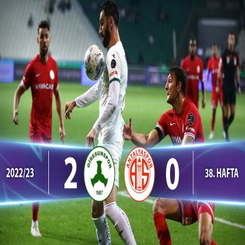 liveball2567.com แจกไฮไลท์ฟุตบอล กิริซันสปอร์เปิดบ้านเอาชนะอันตัลยาสปอร์ 2-0 ในศึกตุรกี ซุปเปอร์ลีก 2022/23