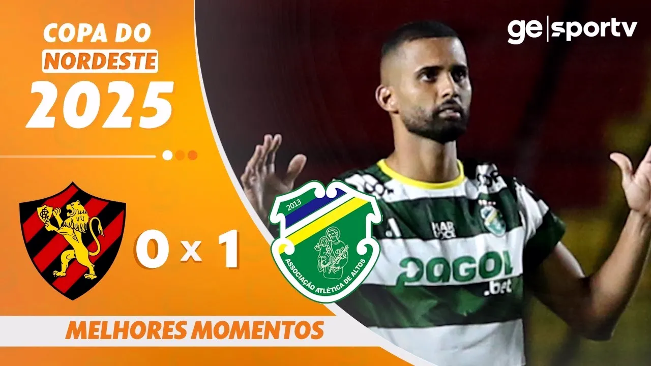 27 มีนาคม 2568 ไฮไลท์ฟุตบอล สปอร์ต คลับ เรซิเฟ่ พ่าย อัลโต พีไอ 0-1 ในศึกโคปา โด นอร์เดสเต้ บราซิล 2025 ชมคลิปเด็ดได้ที่ liveball2567.com