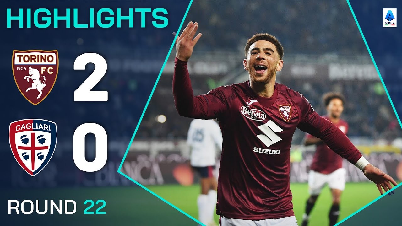 ไฮไลท์ฟุตบอล โตริโน่ ชนะ กายารี่ 2-0 ในศึกกัลโช่ เซเรียอา อิตาลี ลีกสูงสุด วันที่ 25 มกราคม 2568 ชมคลิปเต็มที่ liveball2567.com