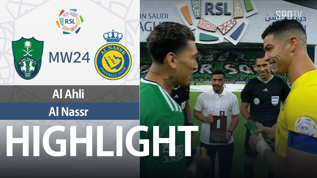 สุดยอดไฮไลท์ฟุตบอล อัล อาห์ลี พ่ายคาบ้าน อัล นาสเซอร์ (ซาอุ) 1-0 ศึกซาอุดีอาระเบีย โปรเฟสชั่นแนล ลีก 16/03/2567