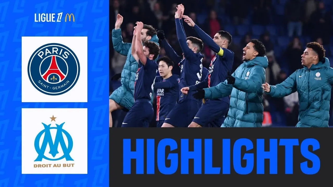 ไฮไลท์ฟุตบอลย้อนหลัง PSG พบ Marseille ลีกเอิงฝรั่งเศส วันที่ 17/03/2568 ชมคลิปฟูลแมตช์จบเกมสกอร์เต็มที่ liveball2567.com