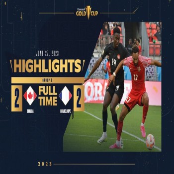 ไฮไลท์บอลคอนคาเคฟ โกลด์คัพ 2023 เสมอสนุก แคนาดา 2 ประตูสู้ กวาเดอลูป 2 ประตู พลาดท่าโดนเจ๊า ดูคลิปไฮไลท์เต็มอัตราที่ liveball2567.com