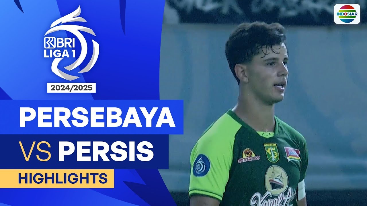 สดใหม่! เปอร์เซบายา สุราบายา ชนะ เปอร์ซิส โซโล 2-1 ในอินโดนีเซีย ลีก้าวัน 2024 18/09/2567